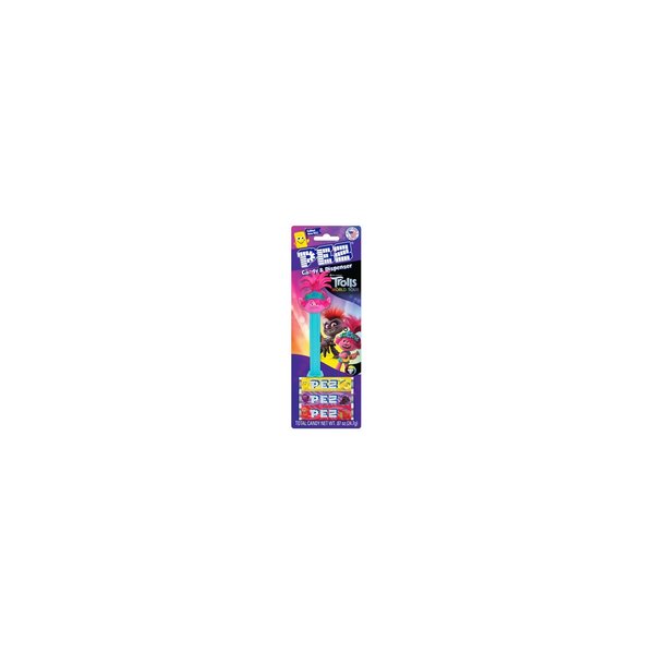Pez Trolls Assorted Candy and Dispenser 0.87 oz 079169